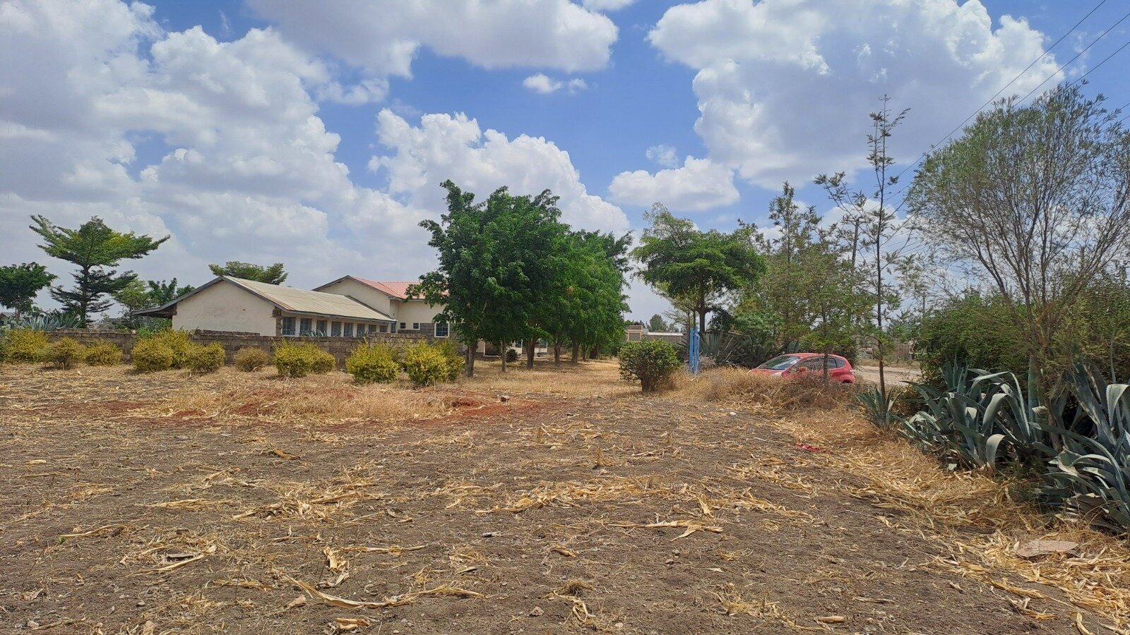 Ready Title Deed Land with Existing Structures - Ruai