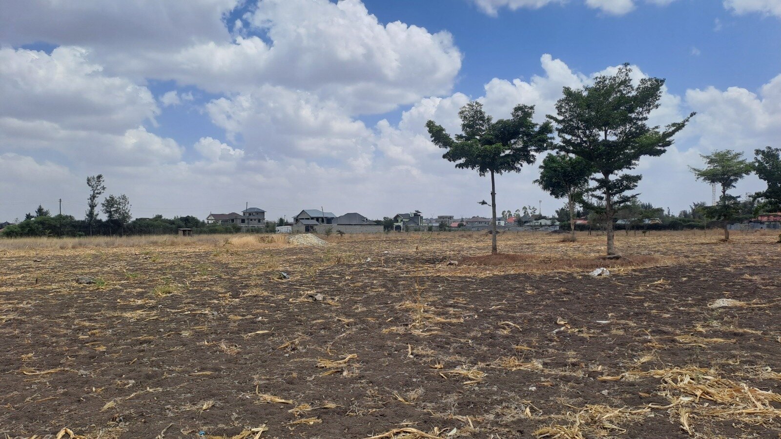 Ready Title Deed Land with Existing Structures - Ruai