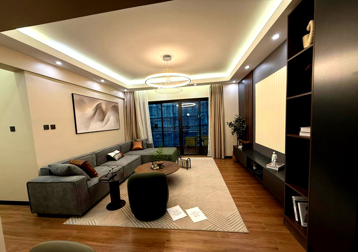 3BR with Custom Finishes & High-Speed Lifts - Kilimani