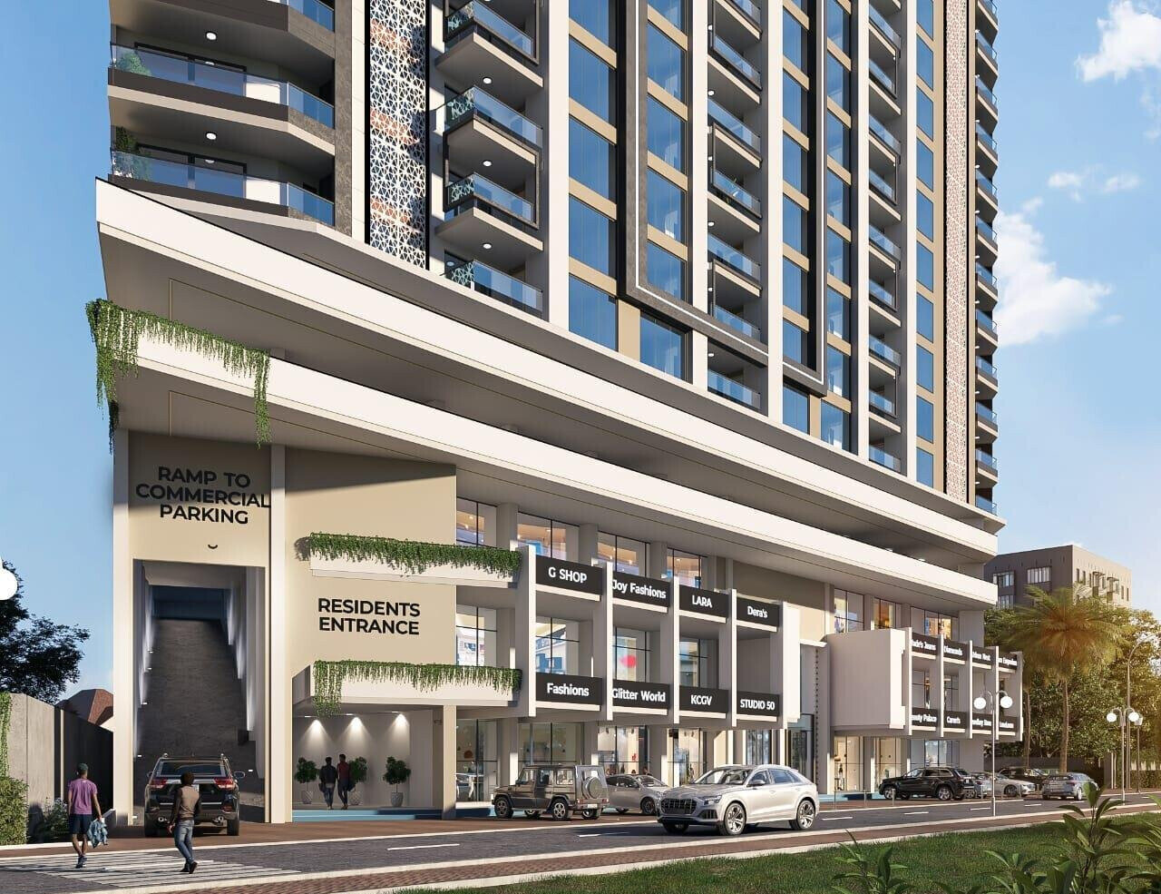 5BR Apartment with Rooftop Terrace & Coffee Shop - Parklands