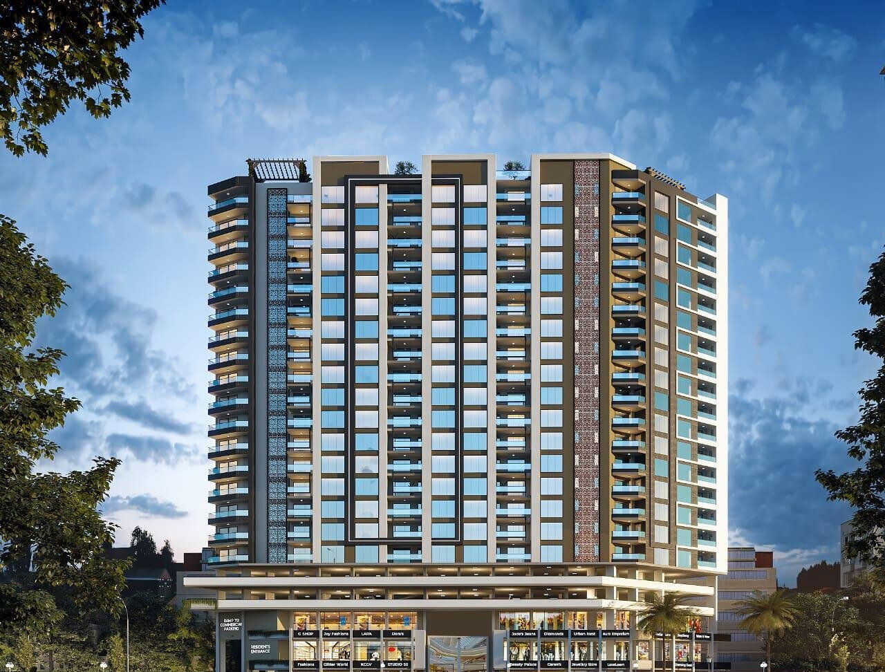 5BR Apartment with Rooftop Terrace & Coffee Shop - Parklands