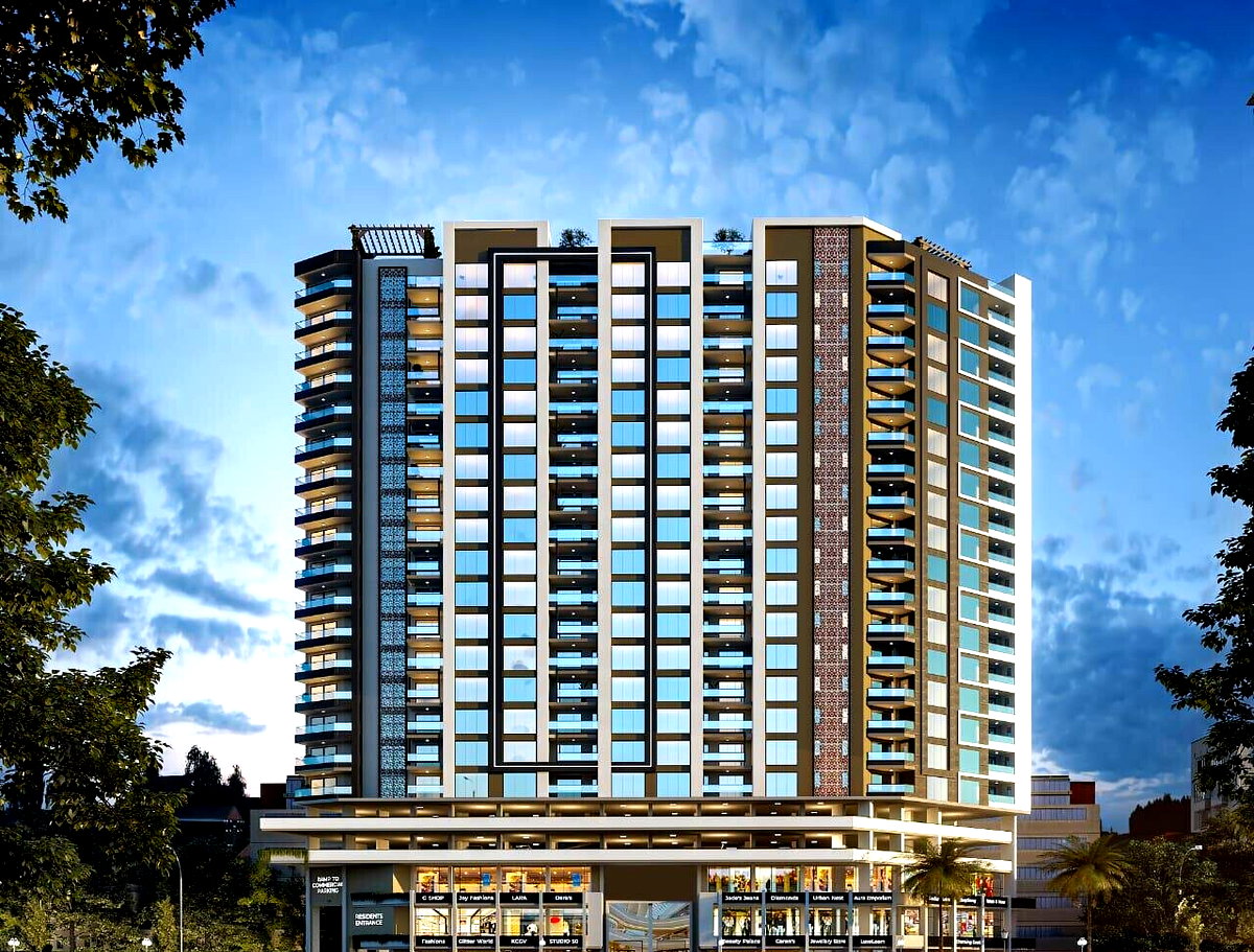 5BR Apartment with Rooftop Terrace & Coffee Shop - Parklands