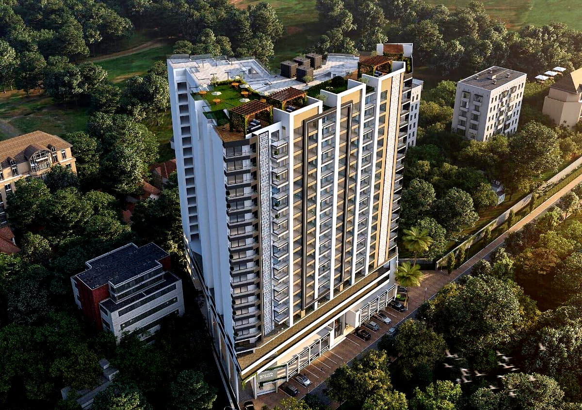 5BR Apartment with Rooftop Terrace & Coffee Shop - Parklands