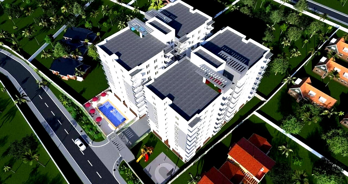 2BR Willow Heights with Pool & Kids Play Area - Nyali