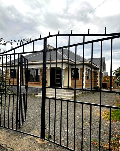 Gated 3BR Home with Garden at KSh 40K