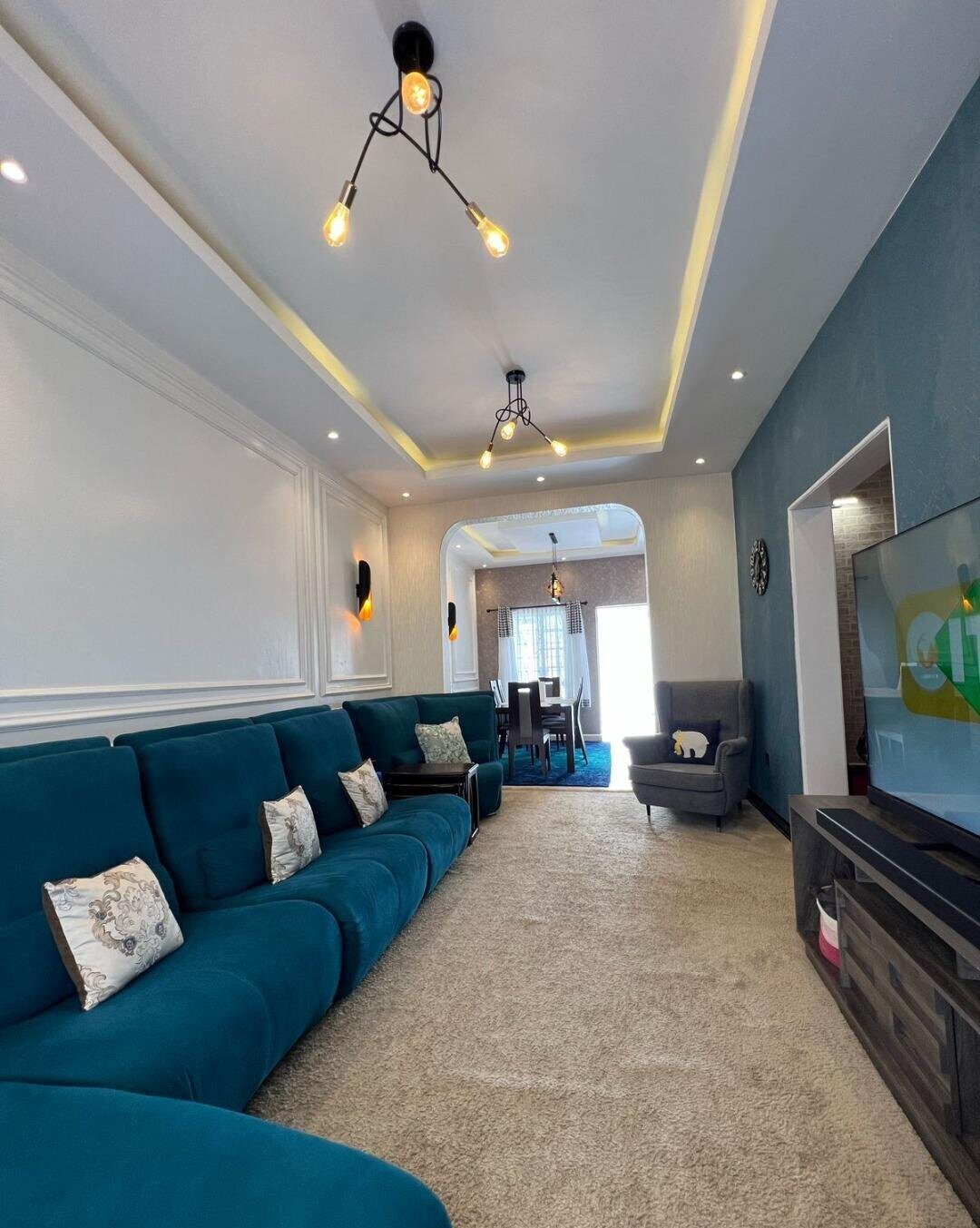 Solar-Powered 4BR Townhouse with 12,000L Water - Kileleshwa