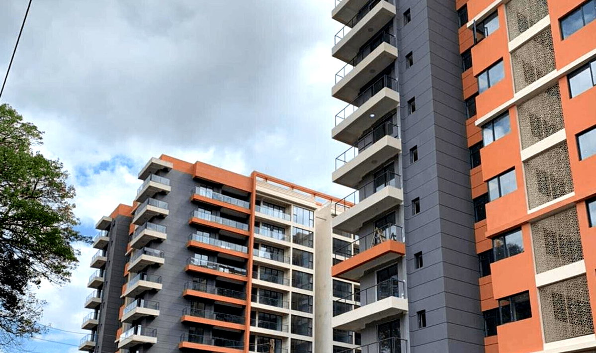 2BR Luxury Apartment with High-Speed Lifts & Gym - Lavington