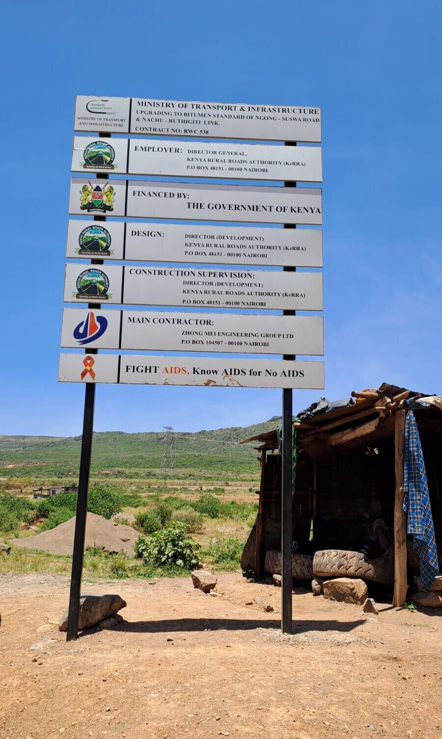 50x100 Plot in Nachu, Kiambu for KSh 12M
