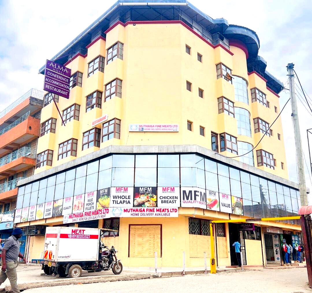 1/8 Acre Commercial Building with Parking