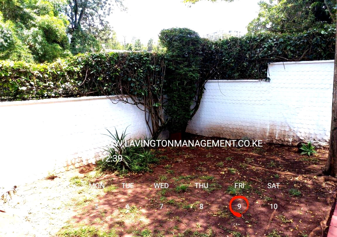 Spacious 4BR Townhouse with Mature Garden & CCTV - Kileleshwa
