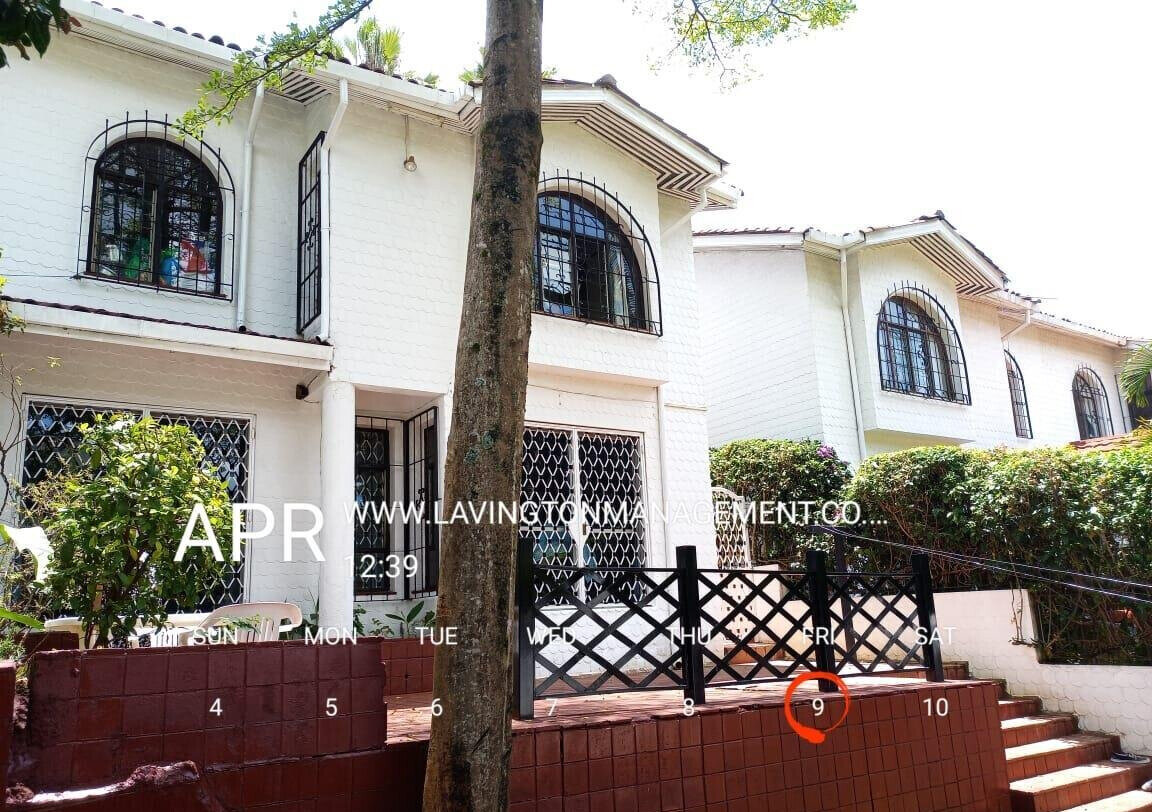 Spacious 4BR Townhouse with Mature Garden & CCTV - Kileleshwa