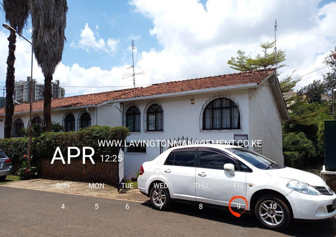 Spacious 4BR Townhouse with Mature Garden & CCTV - Kileleshwa