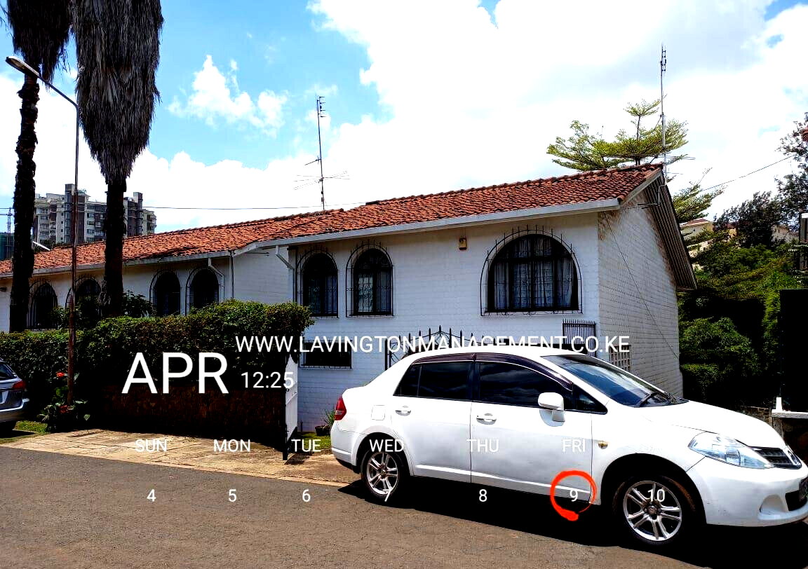 Spacious 4BR Townhouse with Mature Garden & CCTV - Kileleshwa
