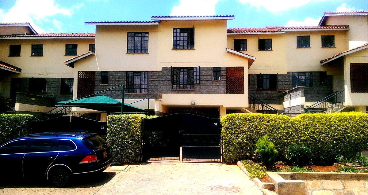 4BR Townhouse with Stream & Garden in Loresho Gated Estate