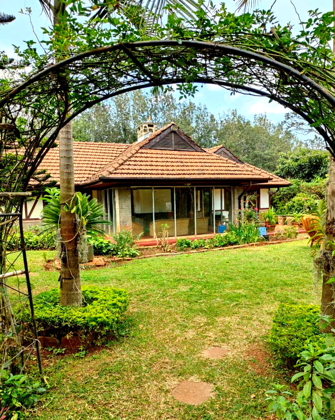 Rustic 4-Bed Bungalow on Full Acre – Gated Karen Estate