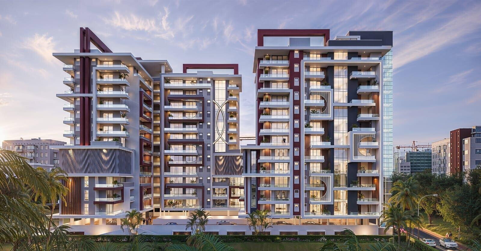 3BR All-Ensuite with Private Balconies & Pool - Nyali