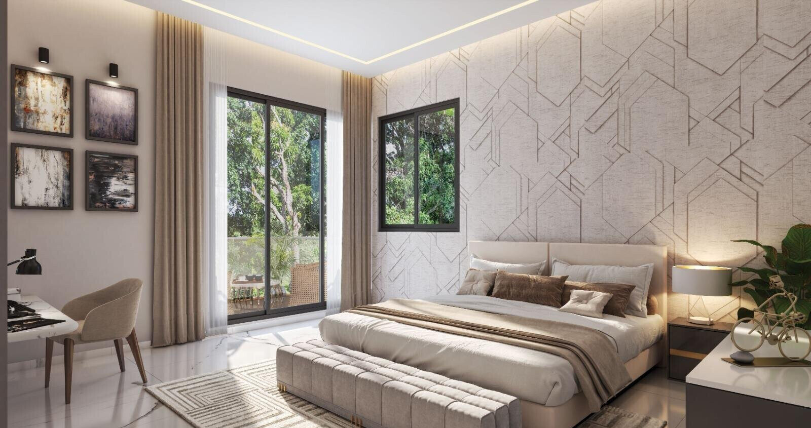 2BR Luxury Apartment with High-Speed Lifts & Gym - Westlands