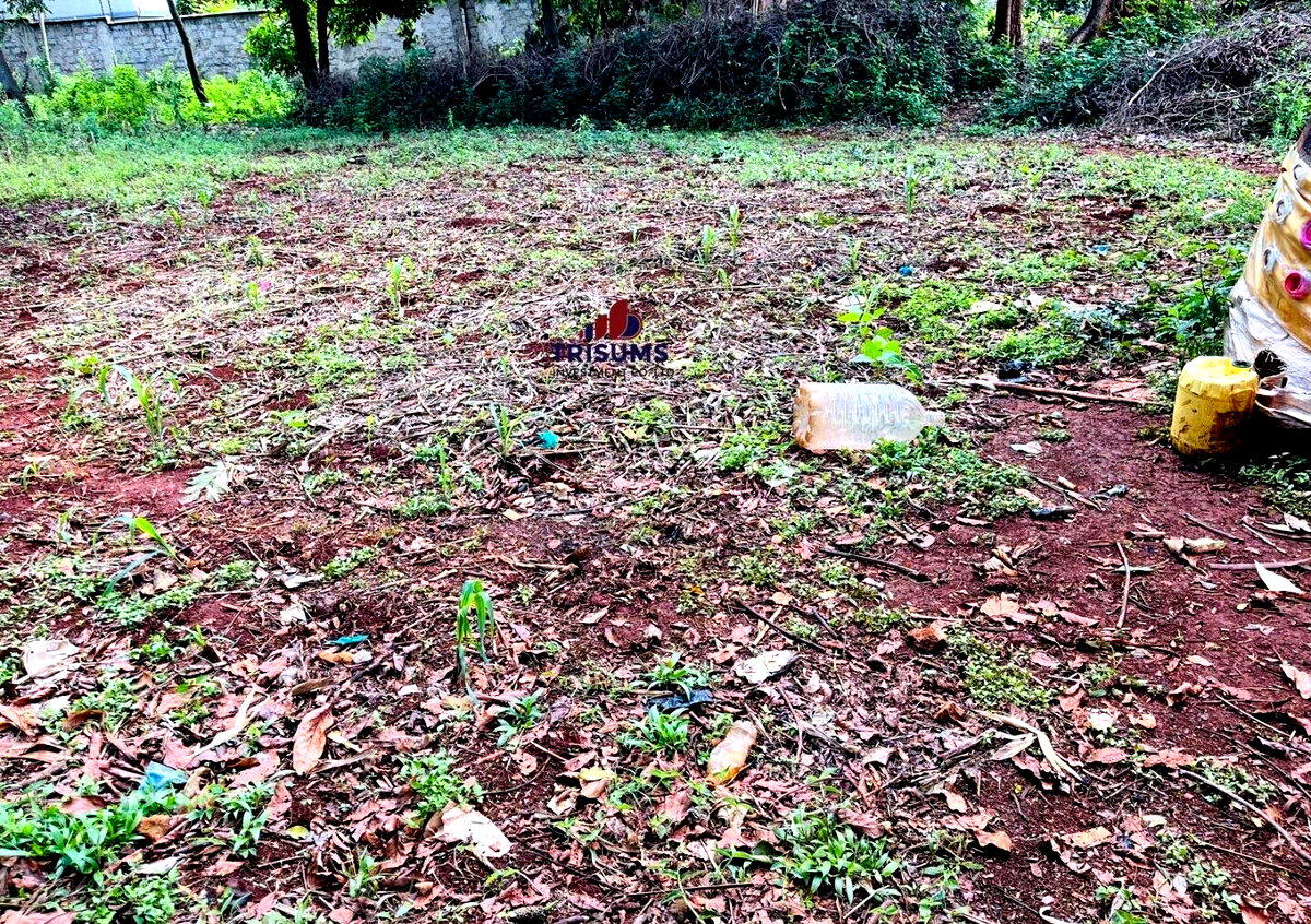 0.85 Acre Plot with Garden in Westlands