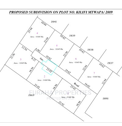 For Sale Several One Eighth Acre Plots Mtwapa - Image 2