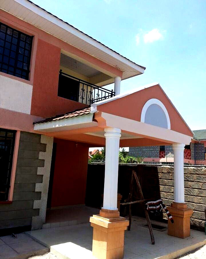 Wooden-Floor 4BR Townhouse with CCTV & Expansion Space - Syokimau