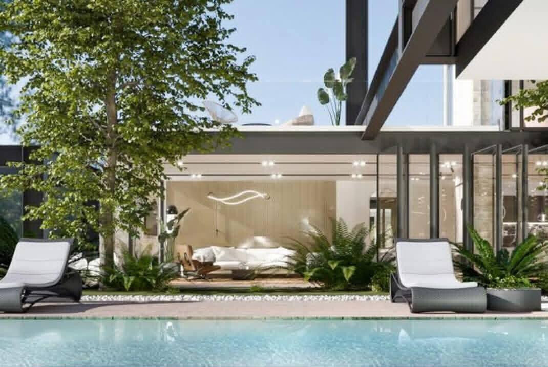 5-Ensuite Townhouse with Home Theatre & Pool – Karen Near Waterfront Mall