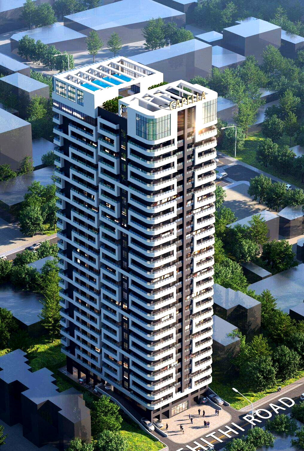 2BR Luxury Apartment with High-Speed Lifts & City Views - Westlands