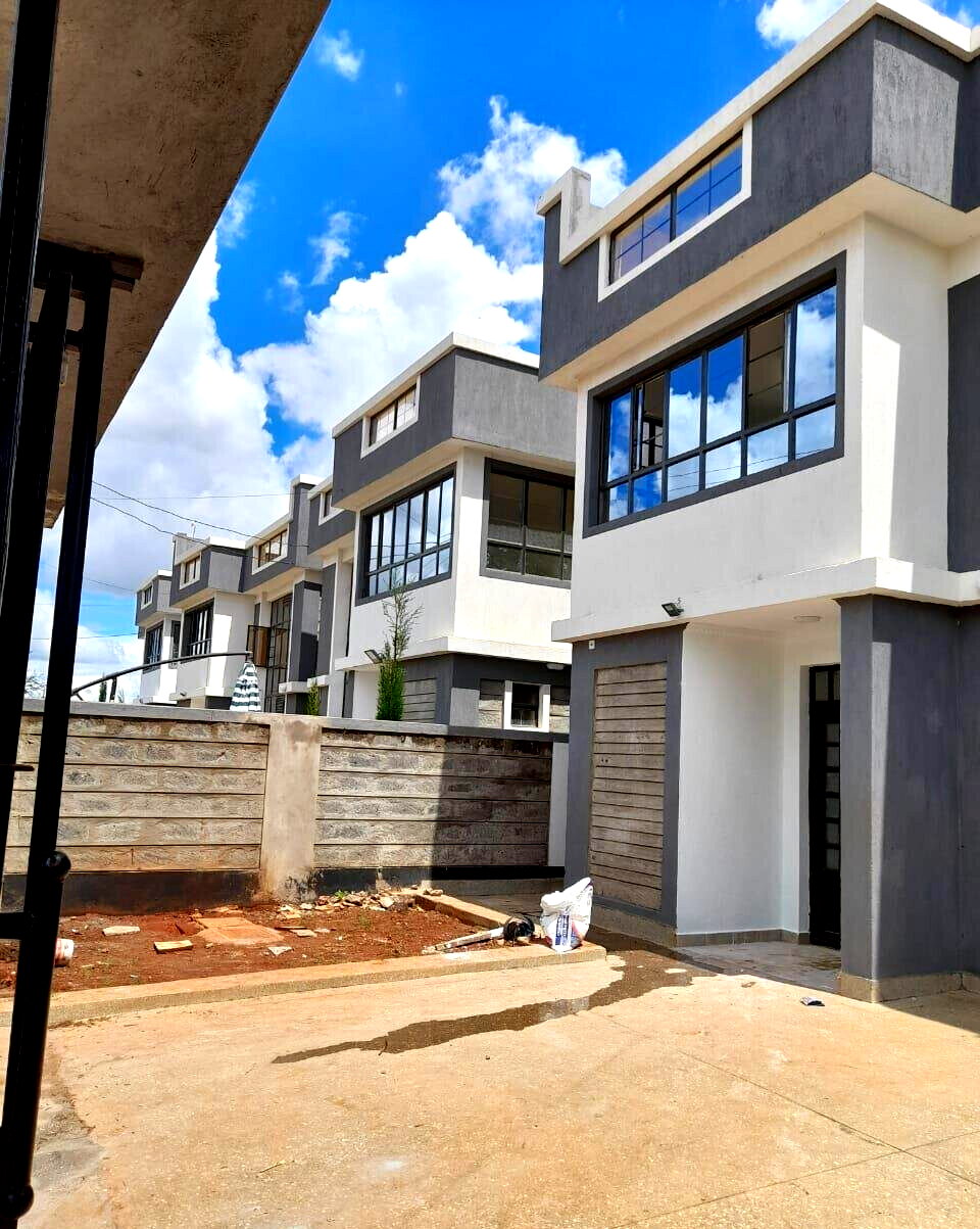 4BR Townhouse with Clubhouse & Solar Heating - Gikambura, Kikuyu