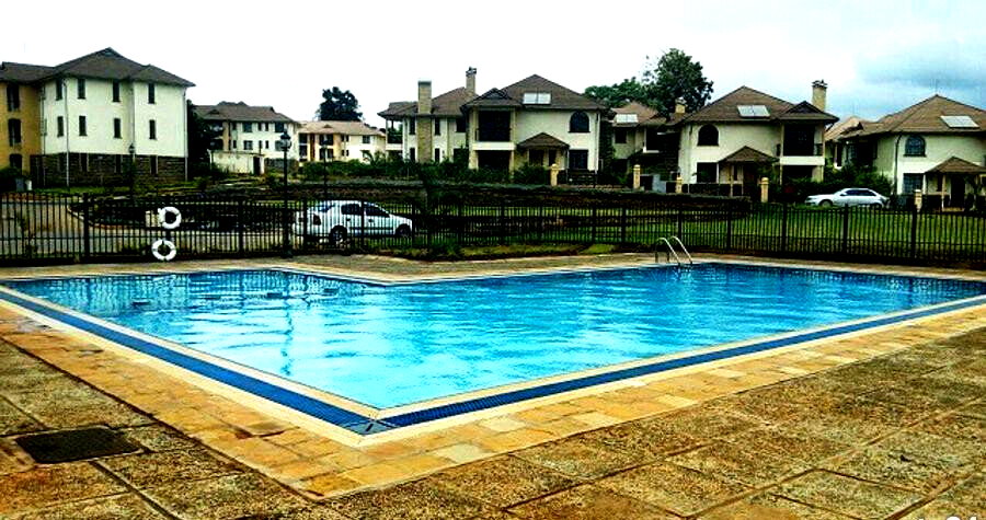 4BR Townhouse with DSQ & Mini-Lawn in Loresho Ridge
