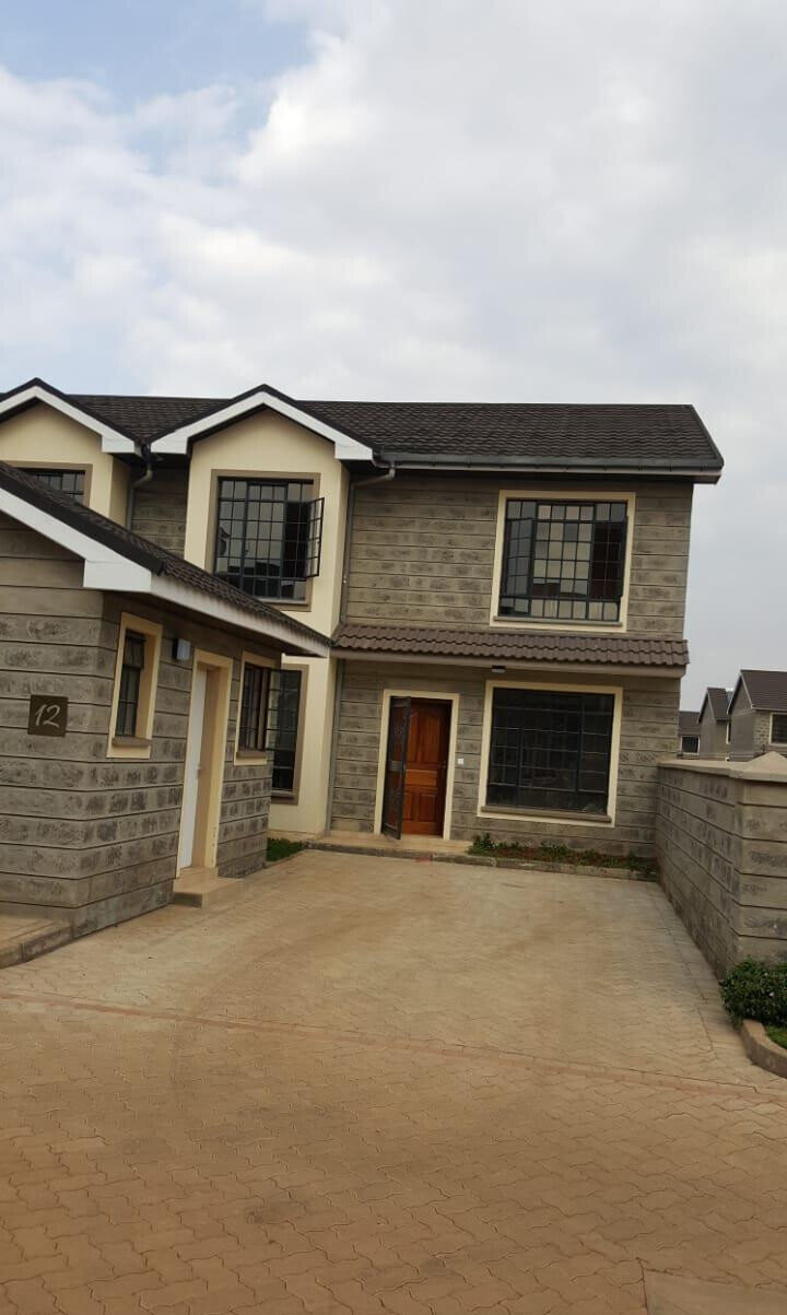 Brand New 4BR Townhouse with Private Garden & DSQ – Ruiru
