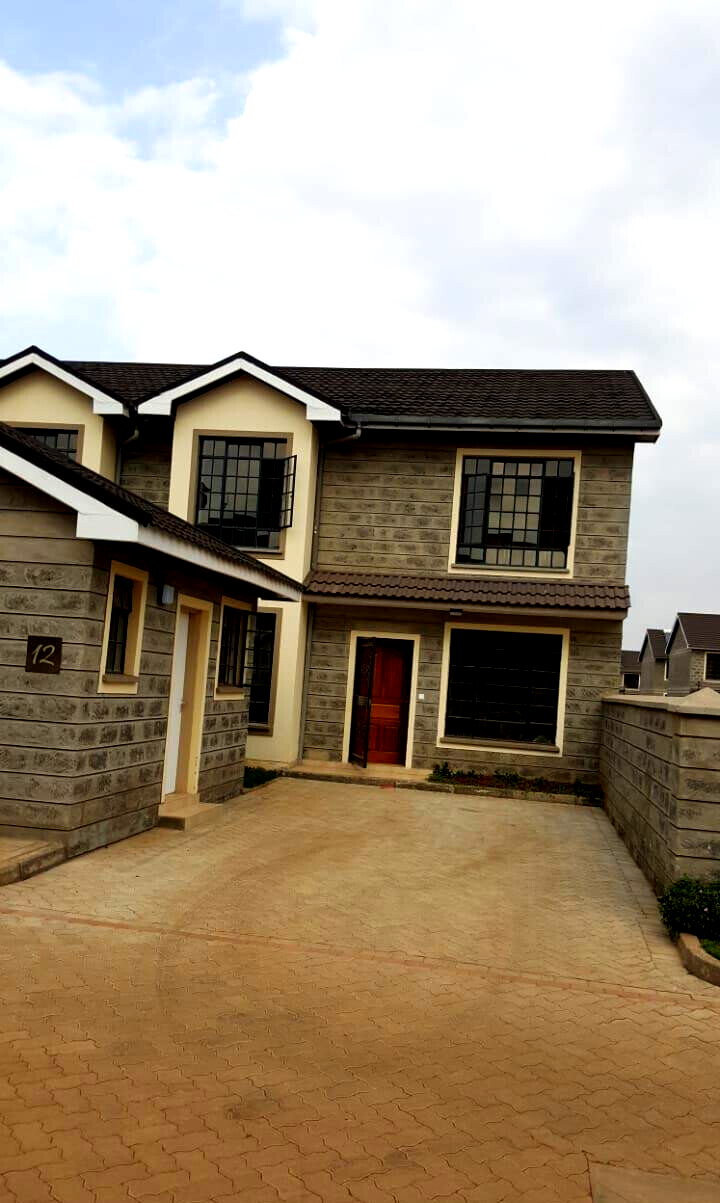 Brand New 4BR Townhouse with Private Garden & DSQ – Ruiru