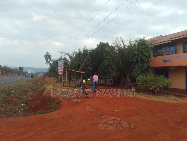 0.15 Hac(3-Eighths)In Makutano Land Touching Highway