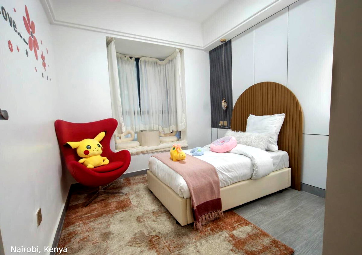 3BR + Study with Rooftop Entertainment & Pool - Westlands