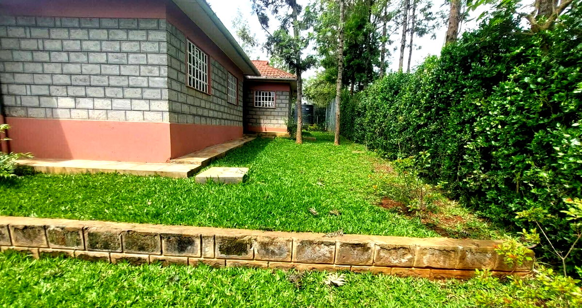 4BR Bungalow with Manicured Garden & Title Deed - Nkoroi, Rongai