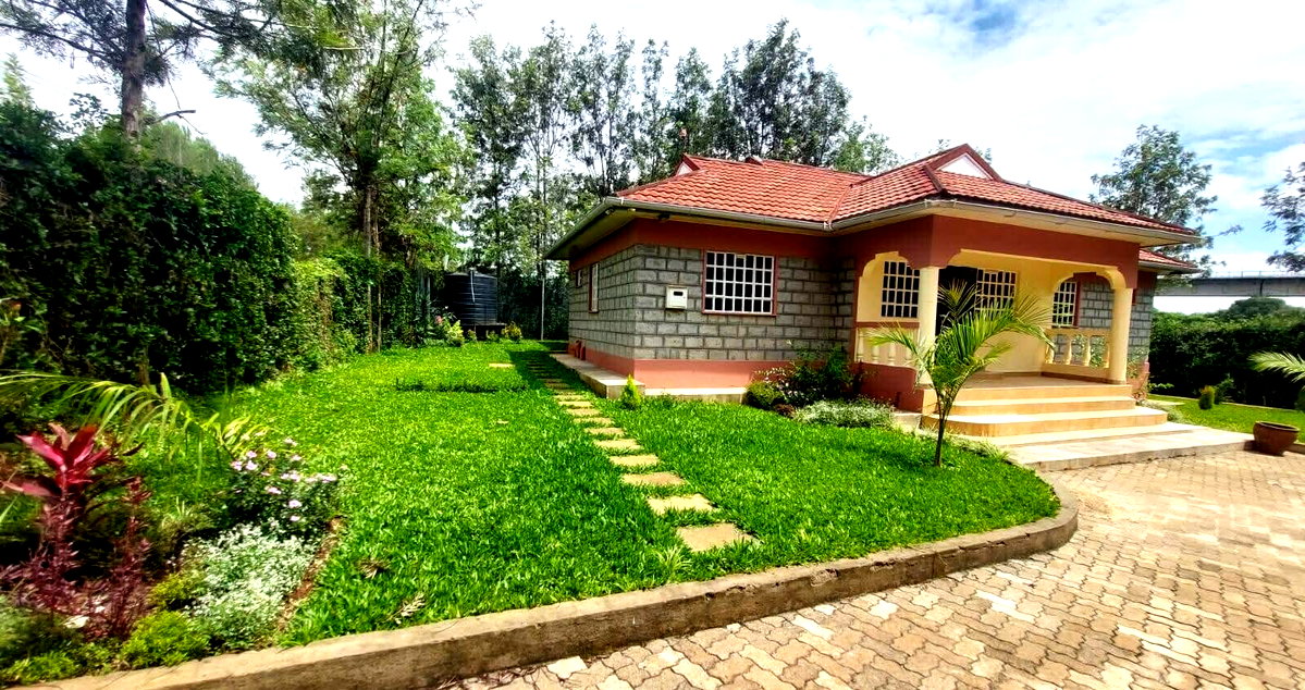 4BR Bungalow with Manicured Garden & Title Deed - Nkoroi, Rongai