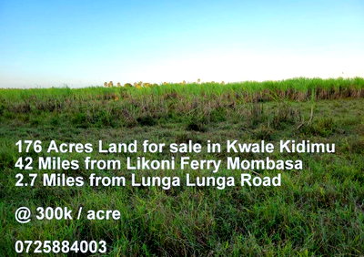 176-Acre Farm in Kwale