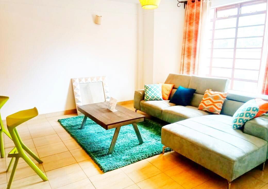 Bright 2BR with Solar Heating on Naivasha Road - Dagoretti