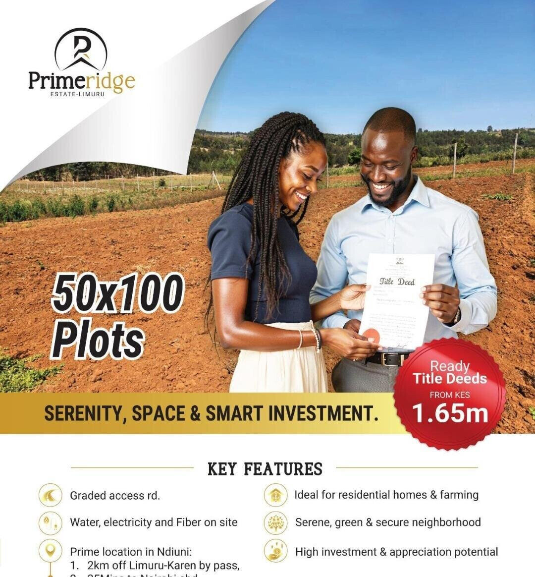 KSh 1.7M Prime Land Deal