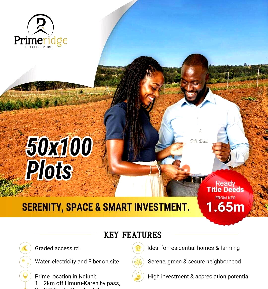 KSh 1.7M Prime Land Deal