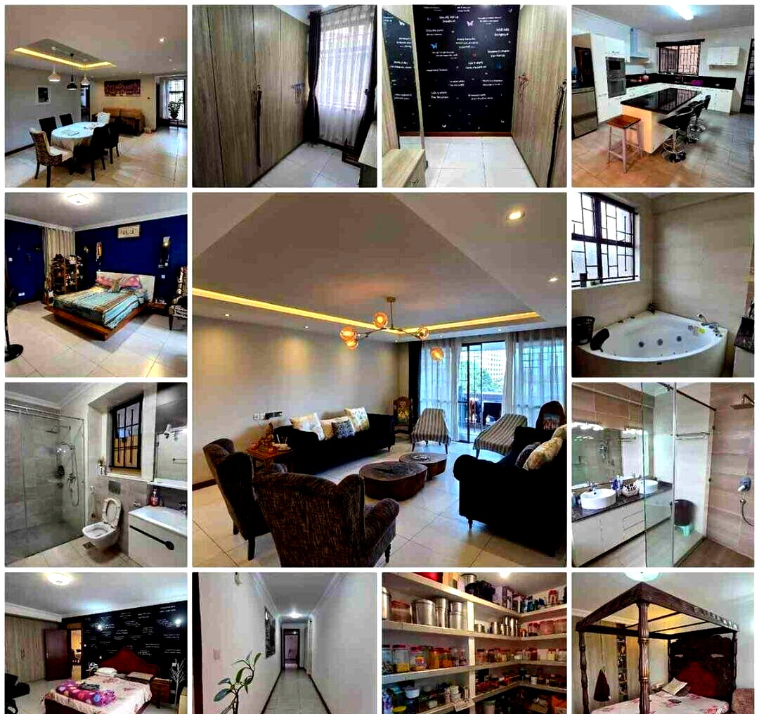 4BR En-Suite with Study & Rooftop BBQ - General Mathenge, Westlands