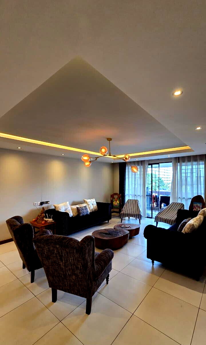 4BR En-Suite with Study & Rooftop BBQ - General Mathenge, Westlands