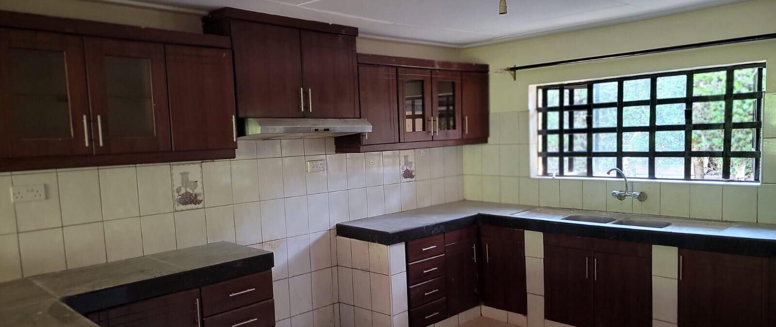 3BR Bungalow with Garden at KSh 90K