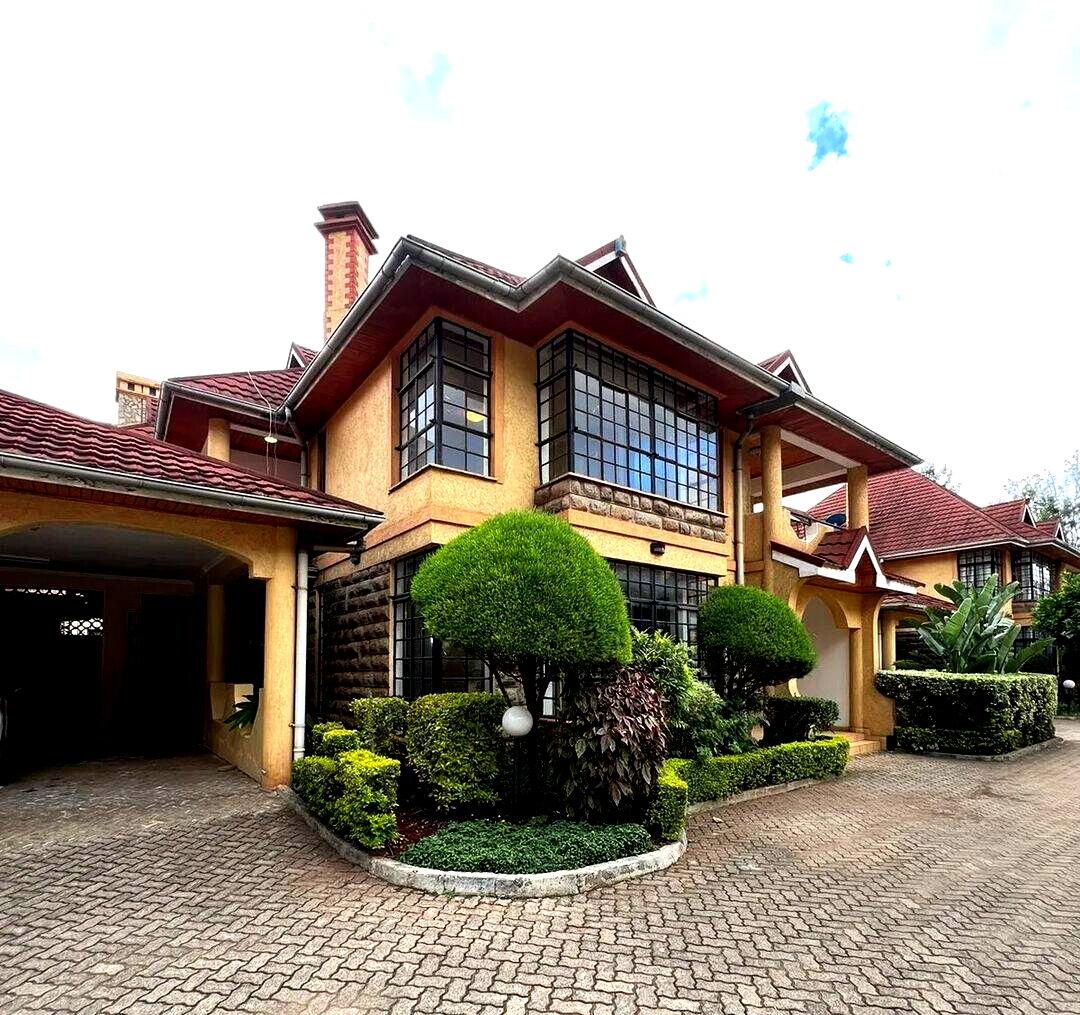 5BR All-Ensuite Townhouse with DSQ in Exclusive 6-Unit Gated Estate - Kileleshwa