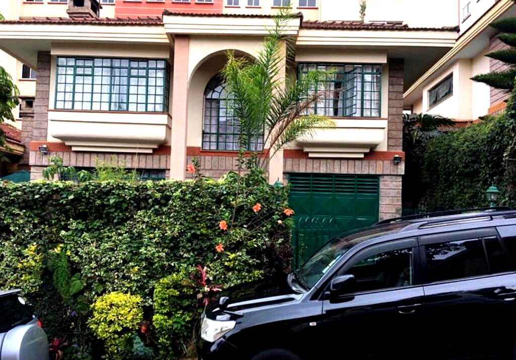 4-Bed Townhouse in Gated Community – Westlands