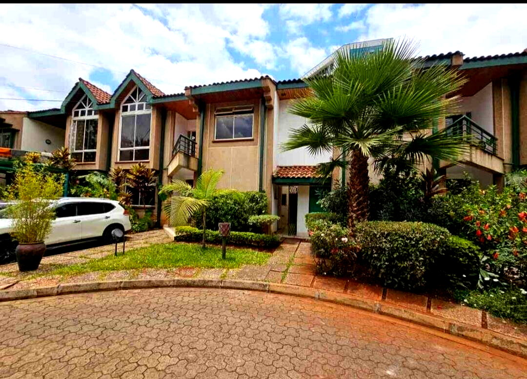 4BR Townhouse with Attic Office & Private Garden - Kilimani