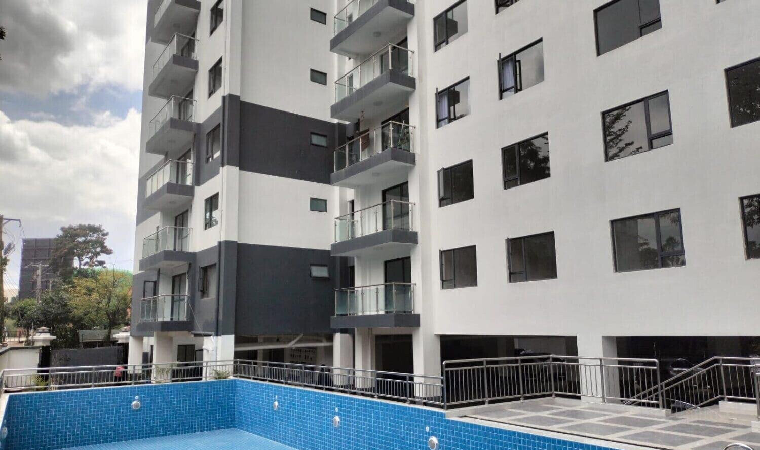 3BR Orchid Residency with Rooftop Pool & City Views - Westlands