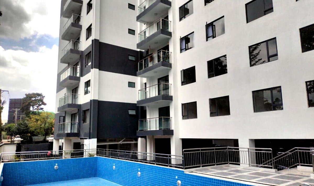 3BR Orchid Residency with Rooftop Pool & City Views - Westlands