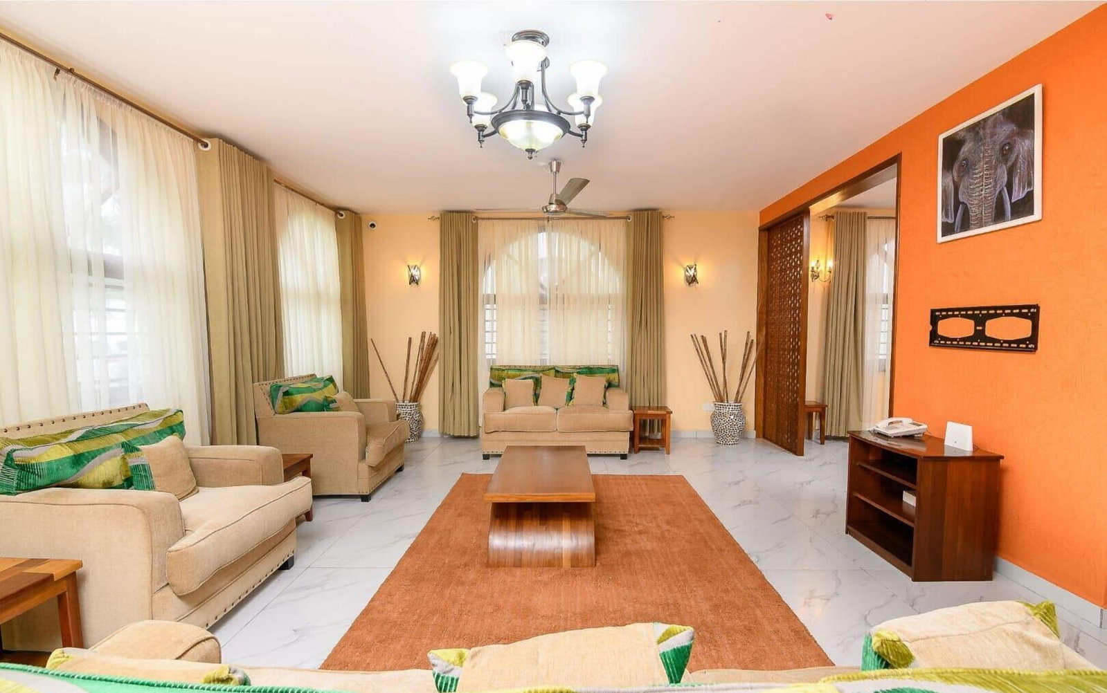 4BR Townhouse Steps from Nyali Beach - Gated Community