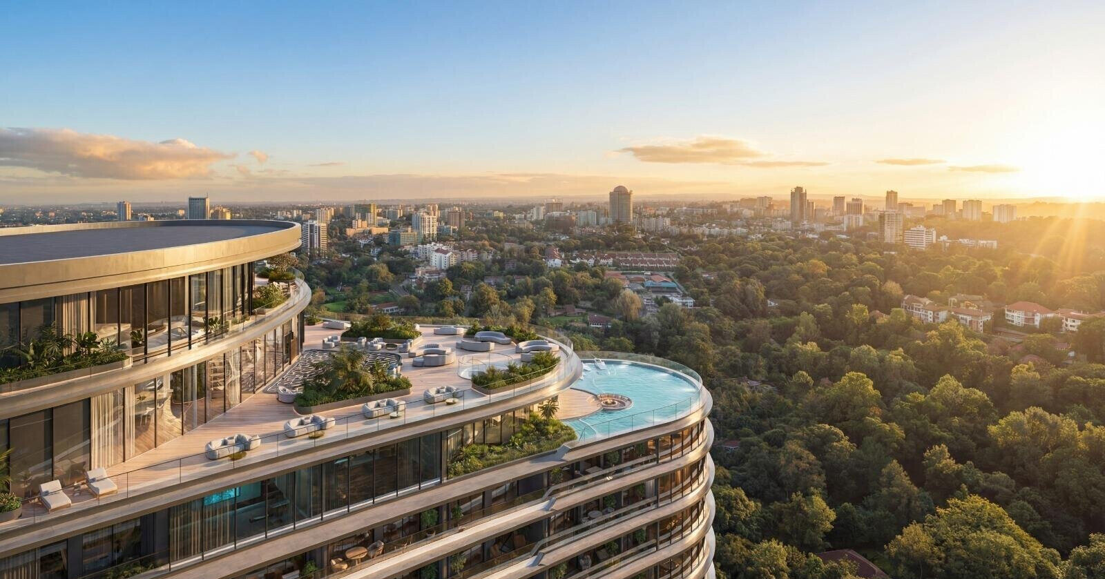 Pre-Launch 1BR with Heated Infinity Pool - Riverside, Westlands