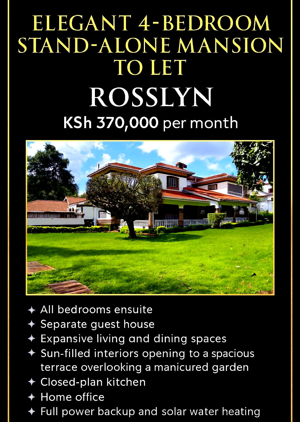 Half-Acre Standalone Mansion with Guest House – Rosslyn