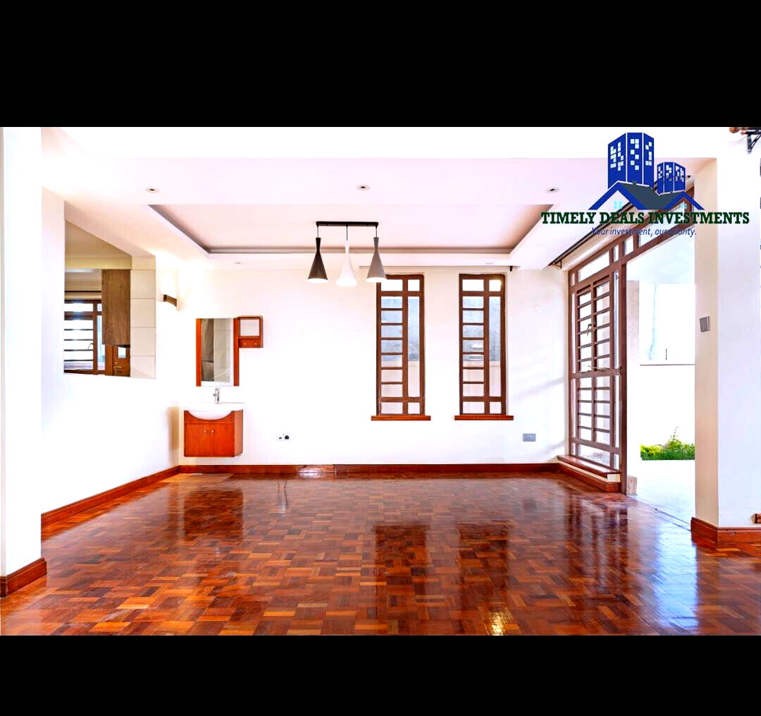 4BR All-Ensuite Townhouse with Rooftop Lounge & Fireplace - Ngong